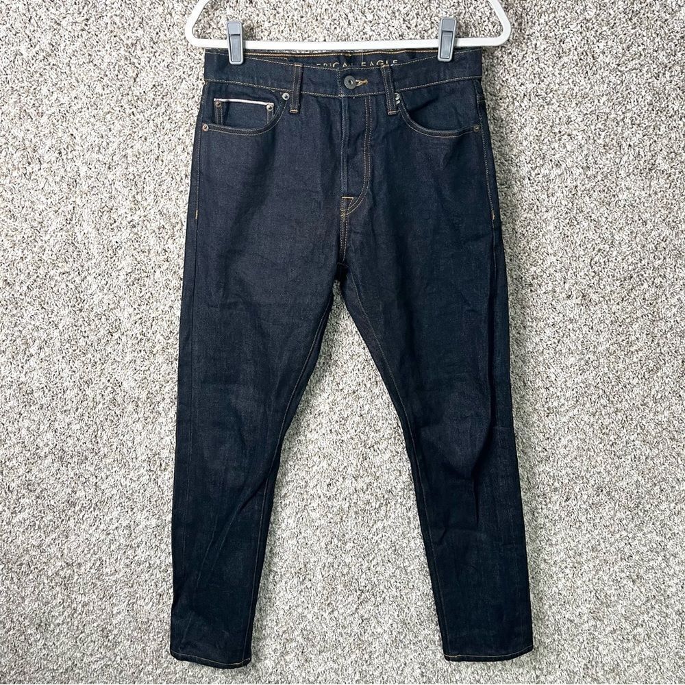 American Eagle Jeans‎ Men’s 29x32 Dark Wash Denim Original Taper
